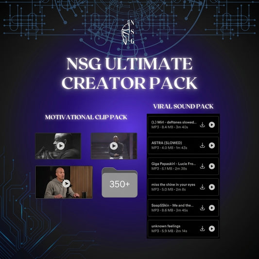 NSG Ultimate Creator Pack